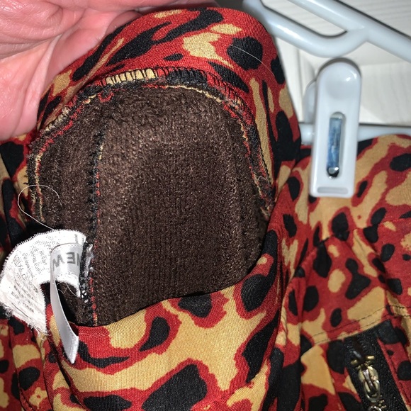 Warm cheetah print leggings - Picture 3 of 3